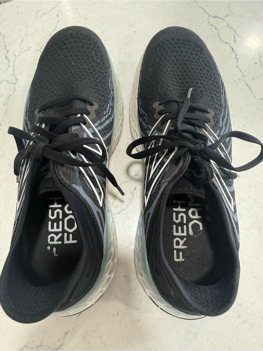 New Balance 1080 Men’s Running Shoes Black Thunder Size 10.5 - Picture 7 of 10